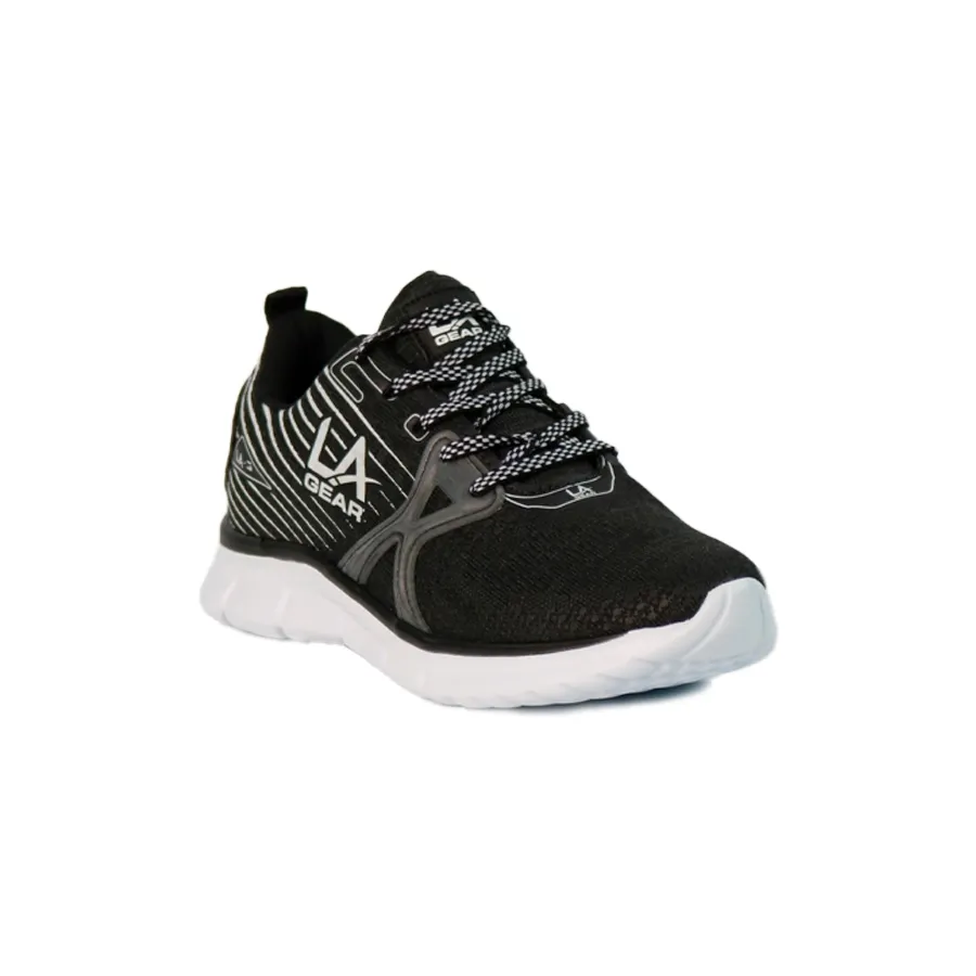 Imagen 1 de 3 de Zapatillas L.A.Gear Evergreen-NEGRO/BLANCO