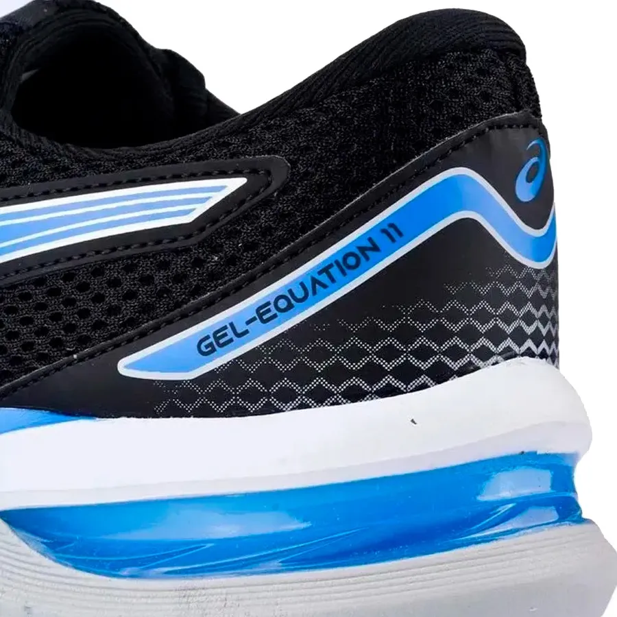 Imagen 4 de 5 de Zapatillas Asics Gel Equation 11-NEGRO/AZUL FRANCIA