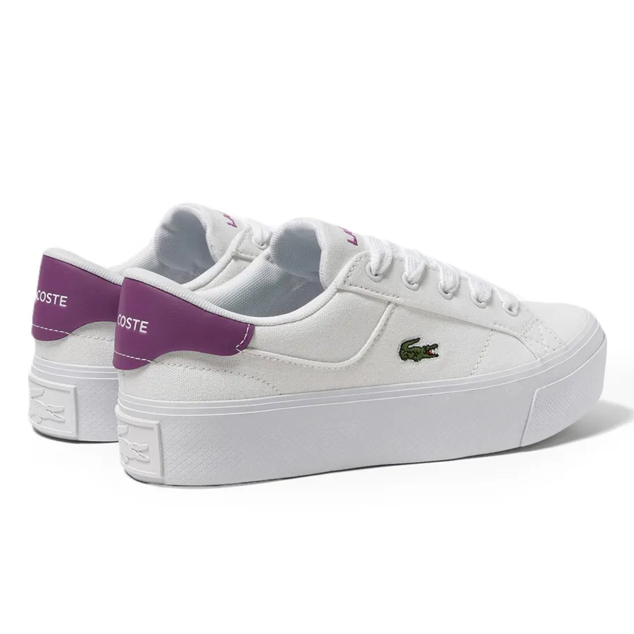 Imagen 2 de 6 de Zapatillas Lacoste Ziane Platform-BLANCO/PURPURA