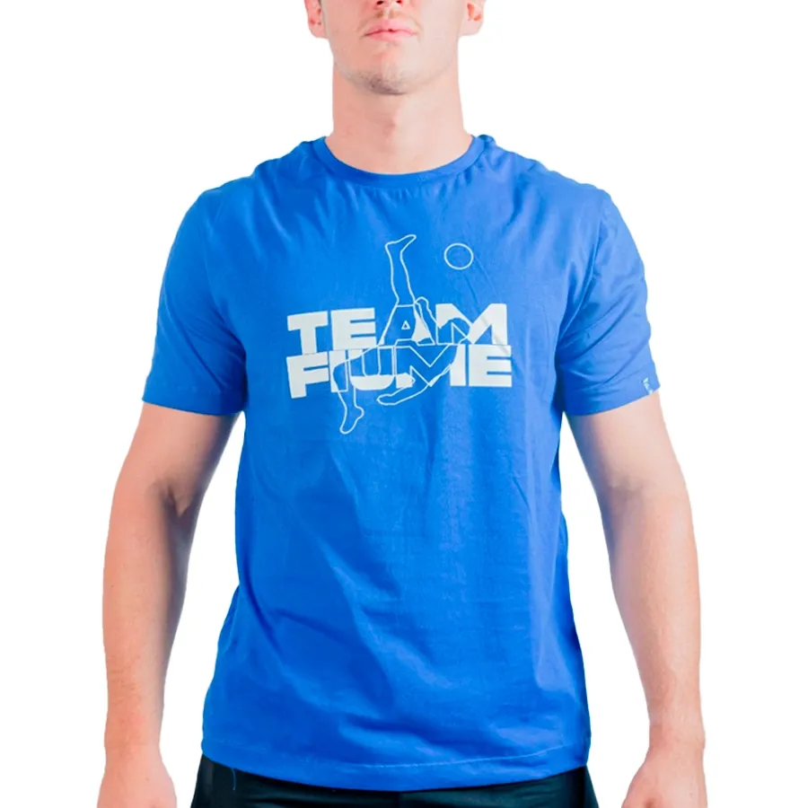 Imagen 0 de 1 de Remera Fiume Sport Fan Godoy Cruz-AZUL FRANCIA