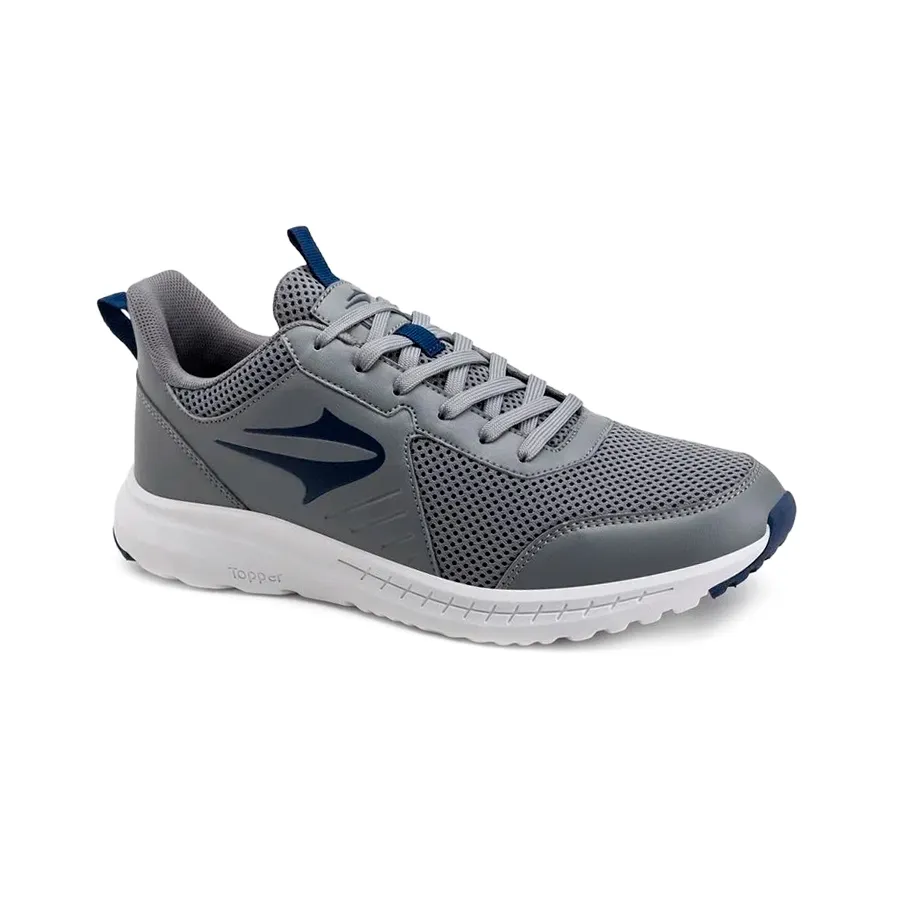 Imagen 1 de 5 de Zapatillas Topper Wind IV-GRIS/AZUL