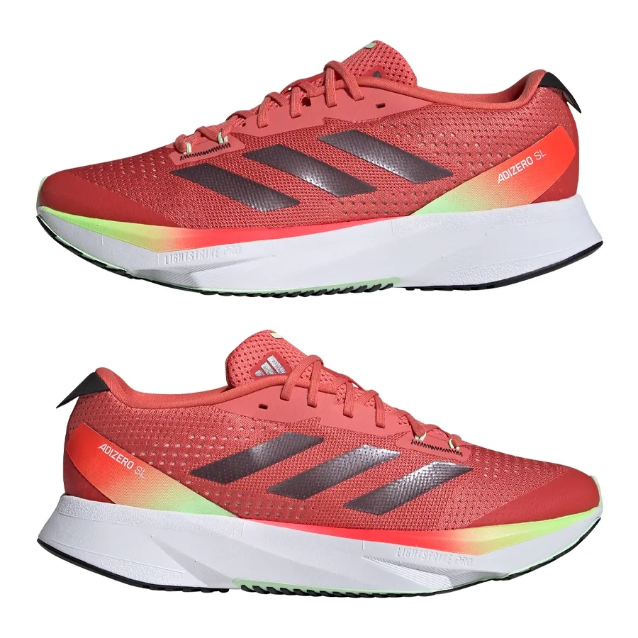 Imagen 8 de 10 de Zapatillas adidas Adizero Sl-ROJO/NEGRO