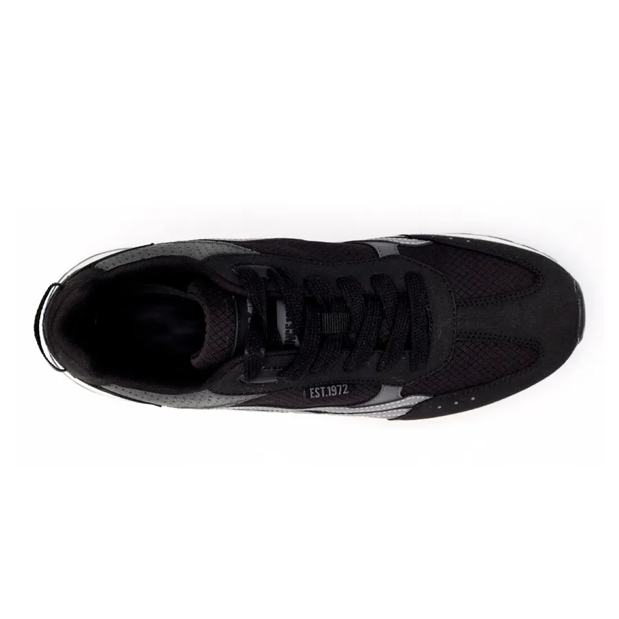 Imagen 3 de 4 de Zapatillas Atomik Casual Cordon Jogger 23-NEGRO/GRIS