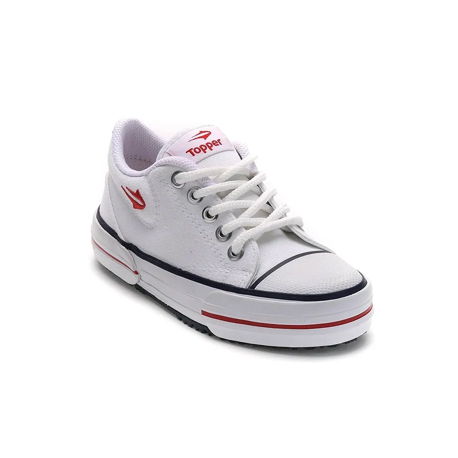 Imagen 0 de 3 de Zapatillas Topper Nova Low Kids-BLANCO