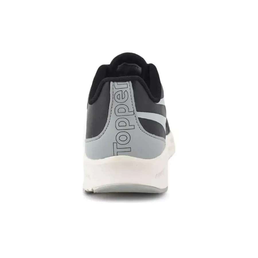 Imagen 3 de 5 de Zapatillas Topper Vr Speed-NEGRO/GRIS